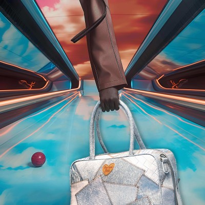 Briefcase handbag portable underarm bag